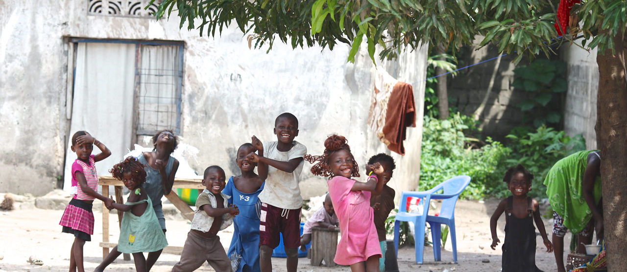 Children playing